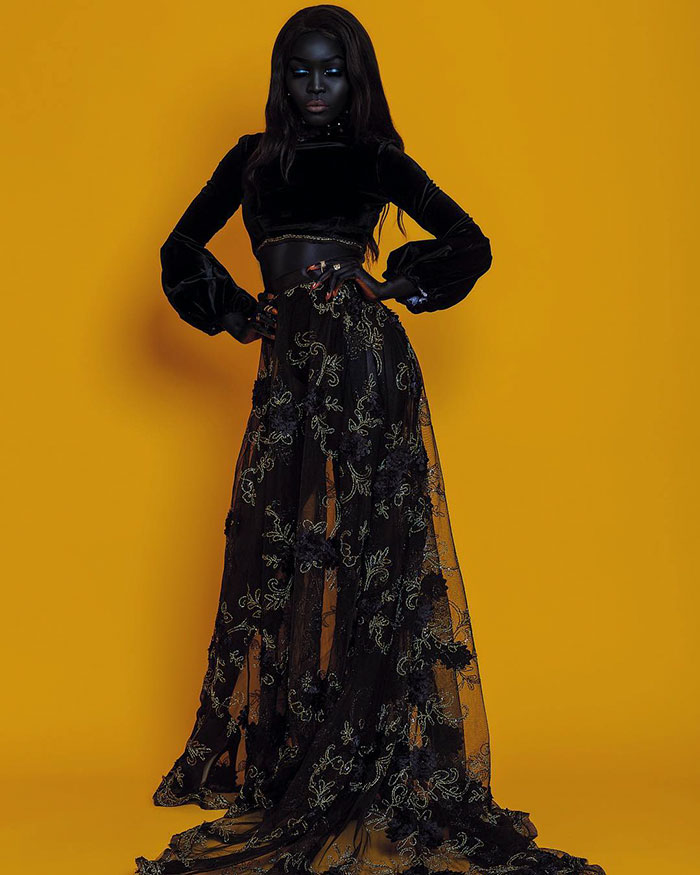 Nyakim Gatwech, modelo do Sudão do Sul