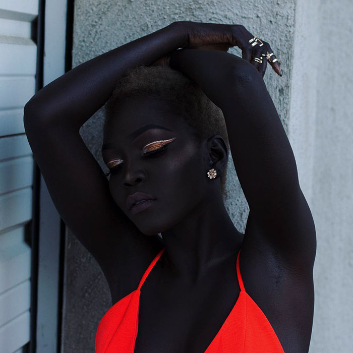 Nyakim Gatwech, modelo do Sudão do Sul