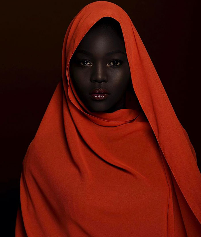 Nyakim Gatwech, modelo do Sudão do Sul