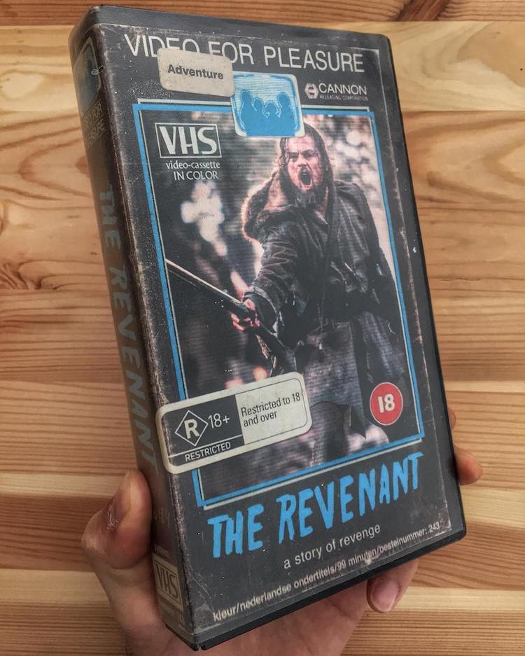 Artista imagina programas de TV e filmes de hoje como fitas VHS