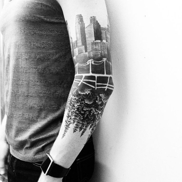 Tatuagem inspiradas na arquitetura vão te inspirar