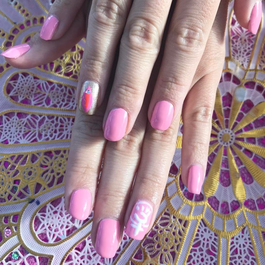 Que tal uma nail art mais ~íntima~?