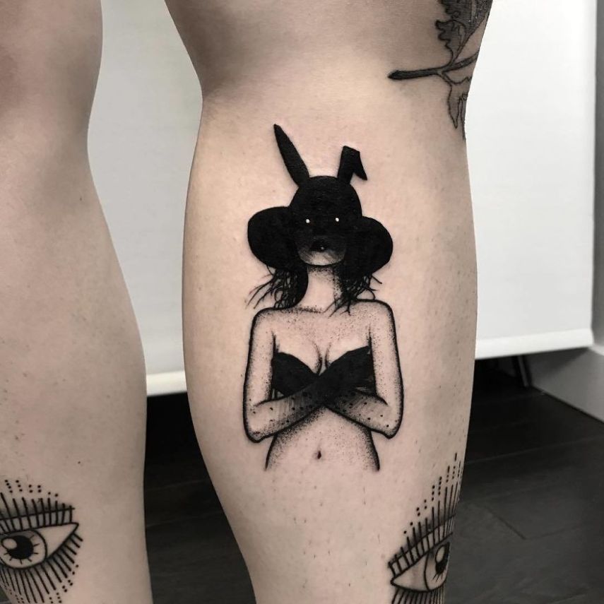 SEWP é um artista de Toronto, no Canadá, que cria tatuagens incríveis. Seus desenhos mais famosos são de mulheres sem rosto, com um quê de erotismo e um tanto assustadoras