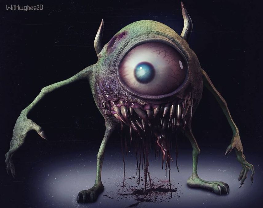 Obras do artista digital Wil Hughes