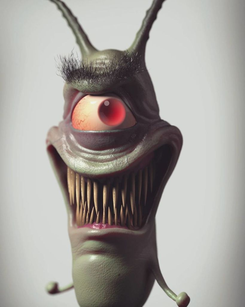 Obras do artista digital Wil Hughes