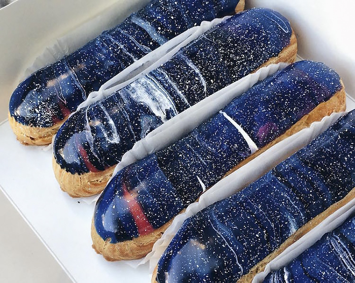 A criação é da padaria e confeitaria Musse Confectionery, em Kiev, na Ucrânia