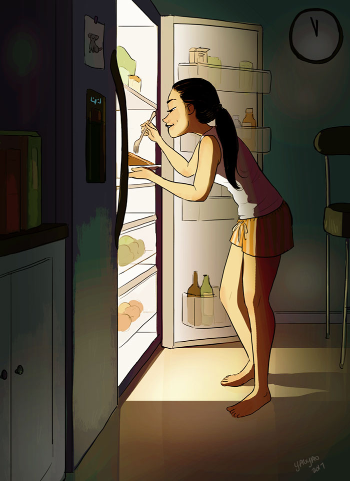 Poder comer o que quiser e quando quiser, trabalhar até tarde, meditar sem interrupções e distrações, dormir de conchinha com o bichinho de estimação... Viver com alguém pode ser legal, mas saber curtir a própria companhia é ainda mais maravilhoso!