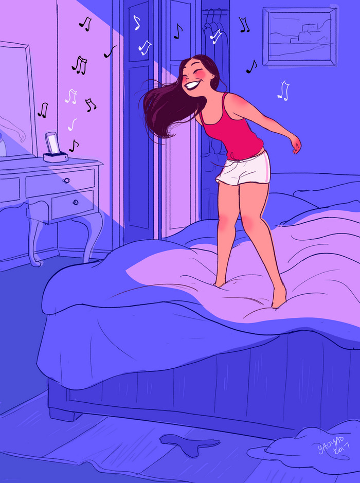 Poder comer o que quiser e quando quiser, trabalhar até tarde, meditar sem interrupções e distrações, dormir de conchinha com o bichinho de estimação... Viver com alguém pode ser legal, mas saber curtir a própria companhia é ainda mais maravilhoso!