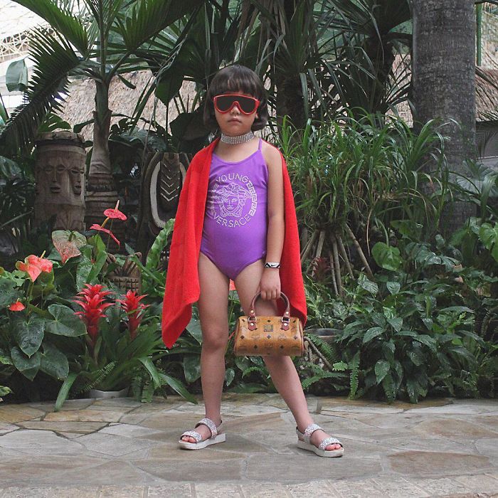 Ela é a princesinha da moda oriental!