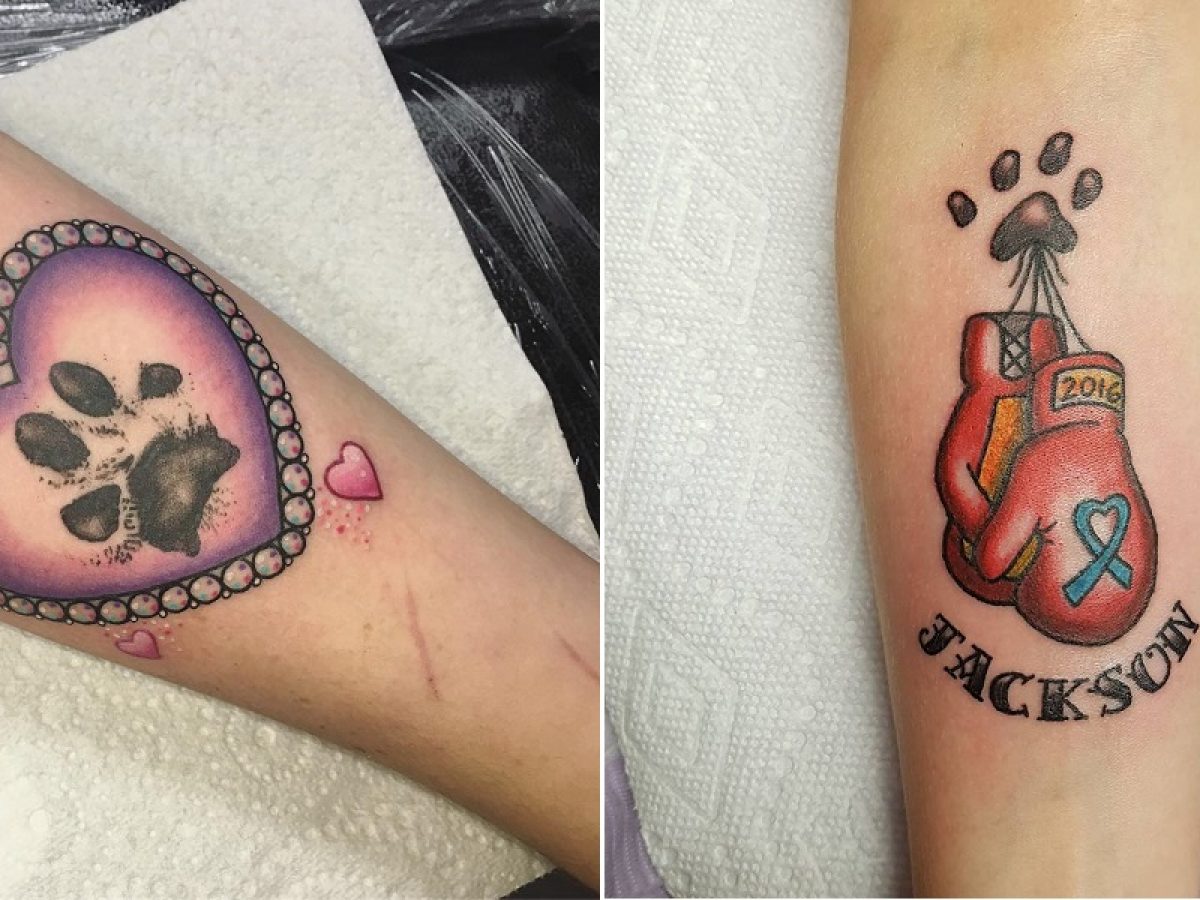 dog paw tattoo : r/tattooadvice