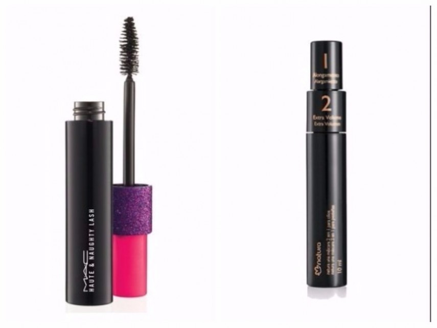 Haute & Naughty Lash, da MAC: R$ 115/ 2×1 da Natura: R$ 75