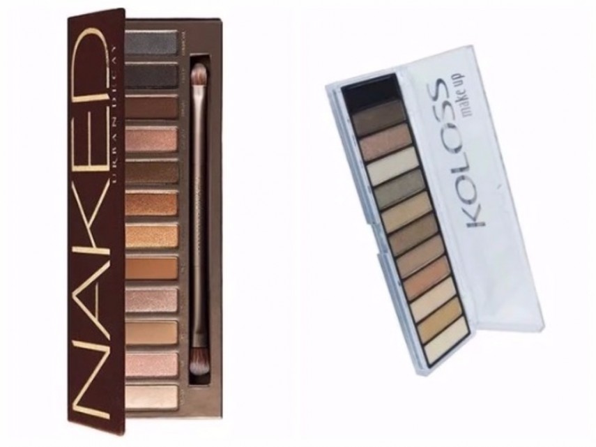 Naked da Urban Decay: R$ 199/ Luxurius, da Koloss: a partir de R$ 59,90 