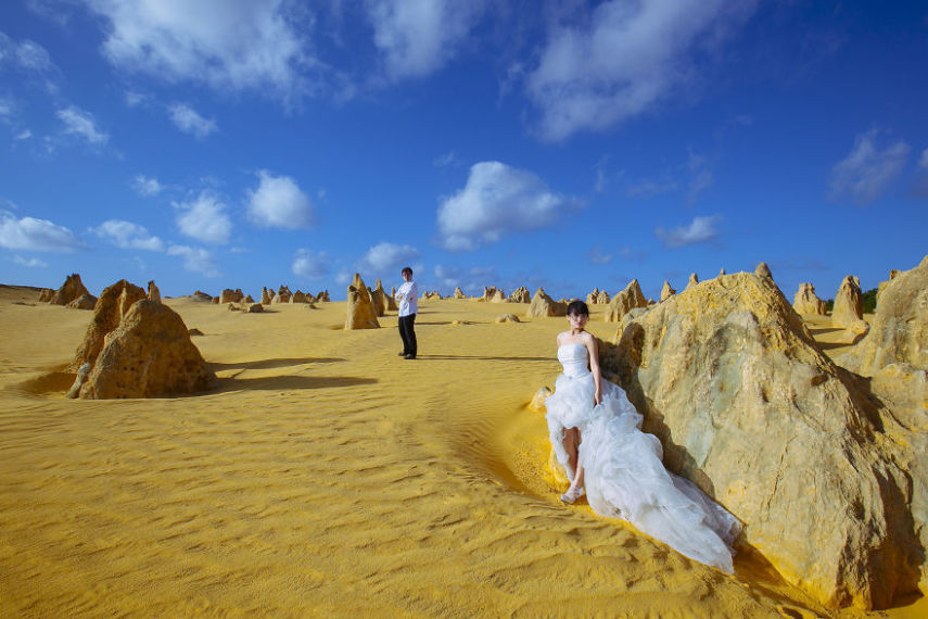 Khaichuin Sim e sua mulher Zhu decidiram se casar há três anos. Porém, antes de subirem ao altar, eles decidiram que gostariam de viajar o mundo e fazer o ensaio pré-casamento