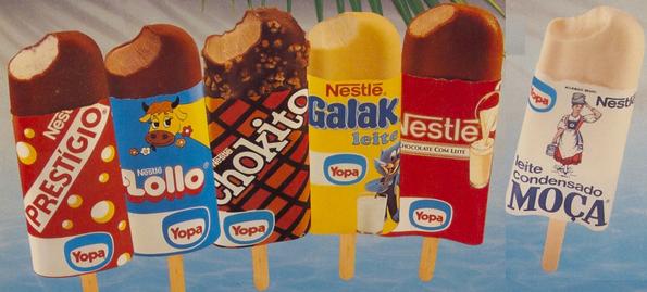 Nos anos 80, 90 e 2000, essas delícias geladas faziam a nossa cabeça. Que saudade!