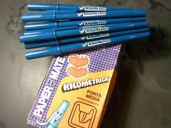 Saudades, canetinha kilométrica!