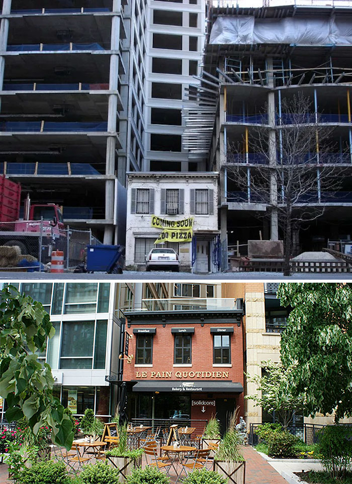 A casa de Austin Spriggs, em Washington D.C. O dono recebeu uma oferta de US$ 3 milhões e disse não. Mais tarde, a casa foi vendida por US$ 4 milhões