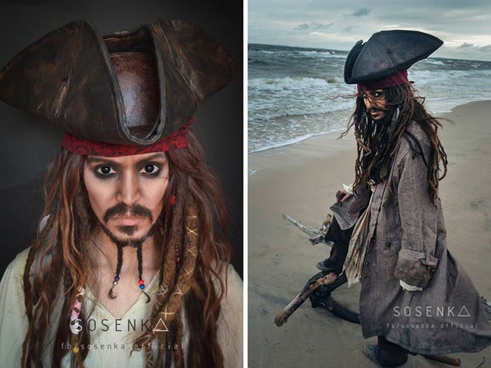A polonesa Justyna Sosnowska, mais conhecida como Sosenka, faz sucesso com seus cosplays
