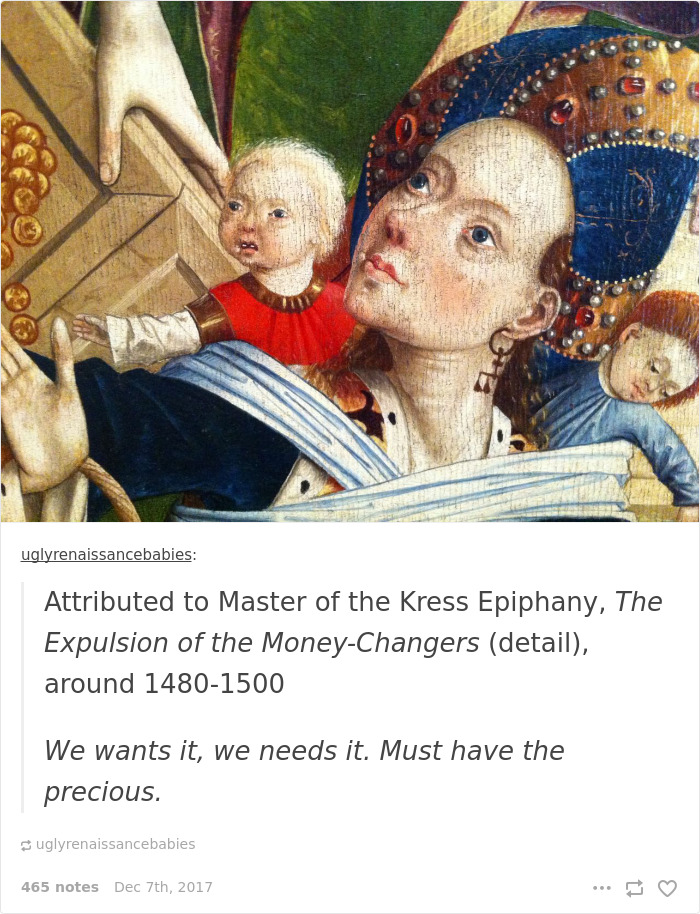 Conta mostra os bebês mais mal pintados dos quadros renascentistas