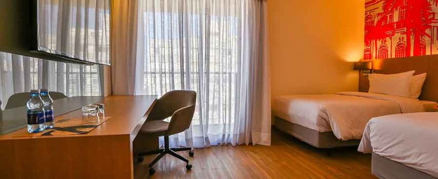 Hotel fica em Campinas, interior de São Paulo