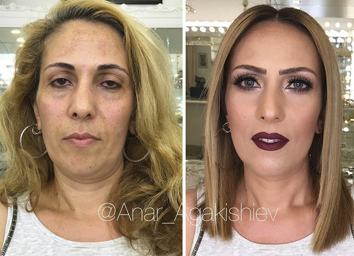 Anar Agakishiev faz transformações surpreendentes no rosto de senhoras, tornando-as algumas décadas mais jovens, e publica os resultados nas redes sociais. O beauty artist já acumula 431 mil seguidores no Instagram.