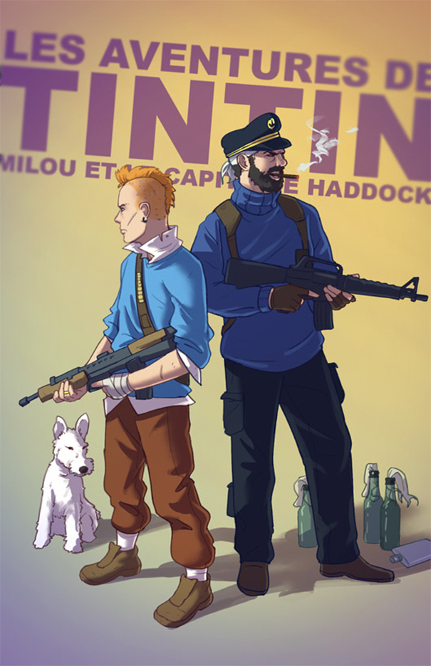 Sylvain Sarrailh, também conhecida pelo apelido Tohad, é um artista conceitual francês que vive Toulouse e tem feito o maior sucesso na internet