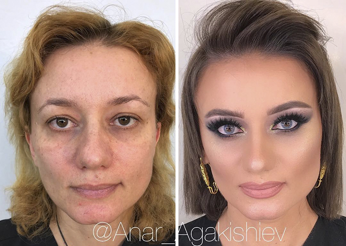 Anar Agakishiev, 32 anos, é um maquiador do Azerbaijão que está fazendo sucesso na web por conta de seu incrível talento de rejuvenescer algumas de suas clientes mais velhas