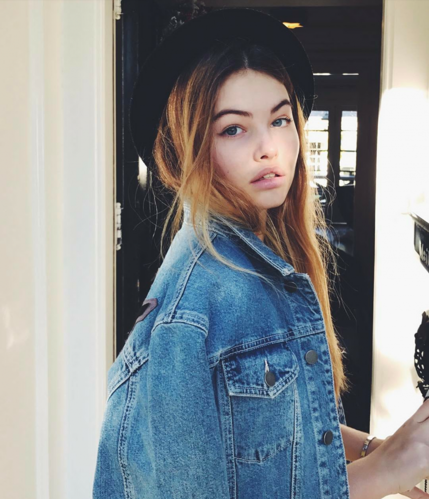 Thylane Blondeau foi considerada a menina mais bonita do mundo quando tinha 6 ano. Atualmente aos 16, ela segue carreira de modelo