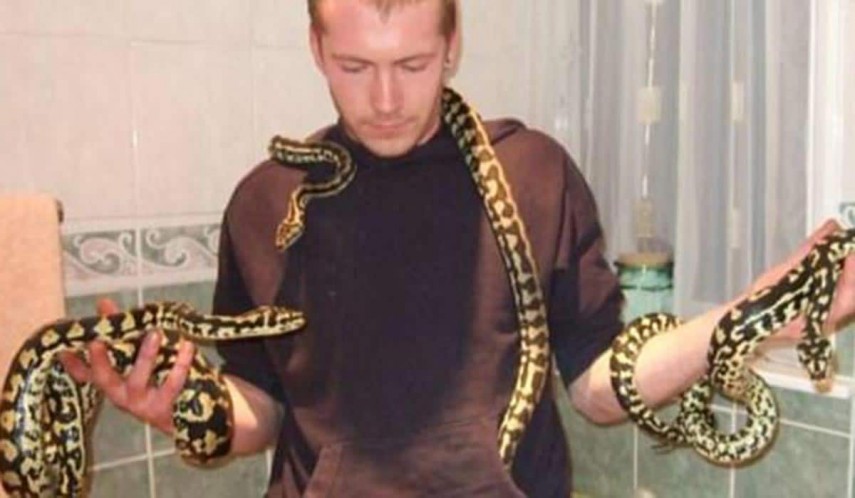  Dan Brandon, criador de cobras