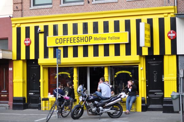 Esse foi o primeiro coffeeshop de Amsterdam