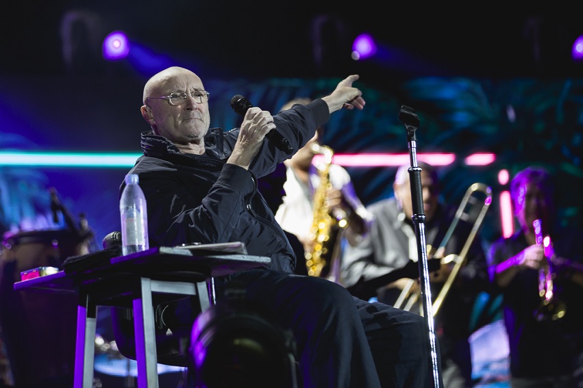 Phil Collins e The Pretenders em São Paulo