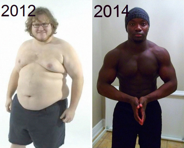 Brincadeira com antes e depois vira mania 