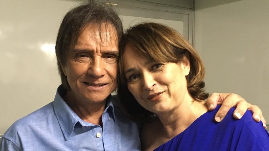 Myriam Rios elogia performance de Roberto Carlos na cama: 'Muito bom'