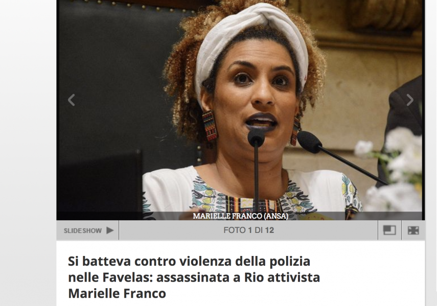 publicado no Rai News, na Itália