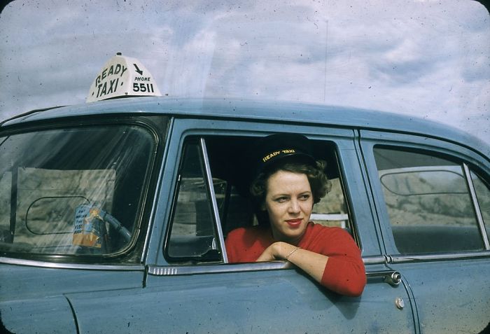 Fotos coloridas mostram cotidiano dos EUA nos anos 1950