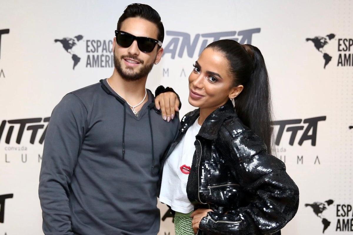 Anitta e Maluma voltam a se seguir no Instagram