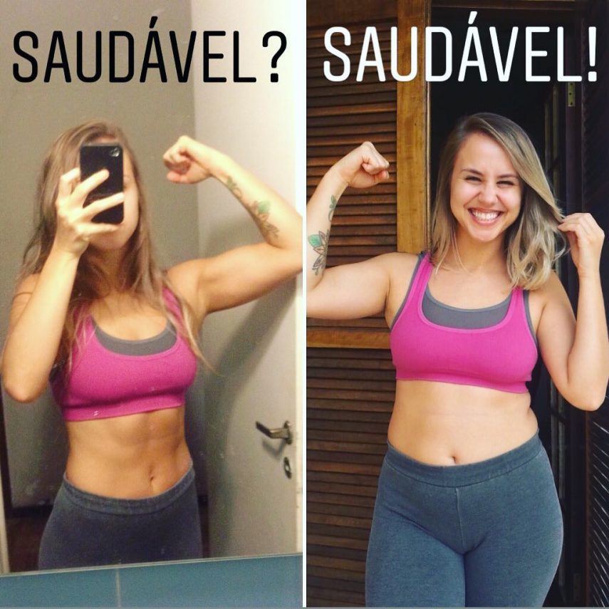 Brasileira combate bulimia no Instagram