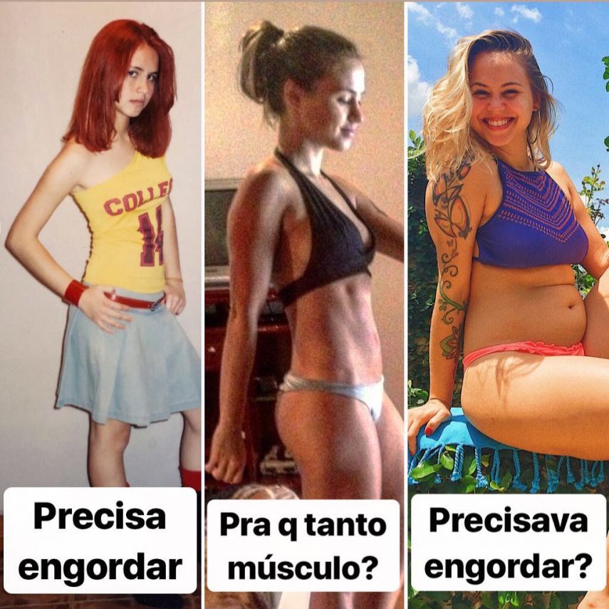 Brasileira combate bulimia no Instagram