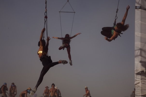 Burning Man pelo fotógrafo brasileiro Sidney Erthal 