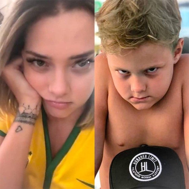 Carol Dantas e Davi Lucca