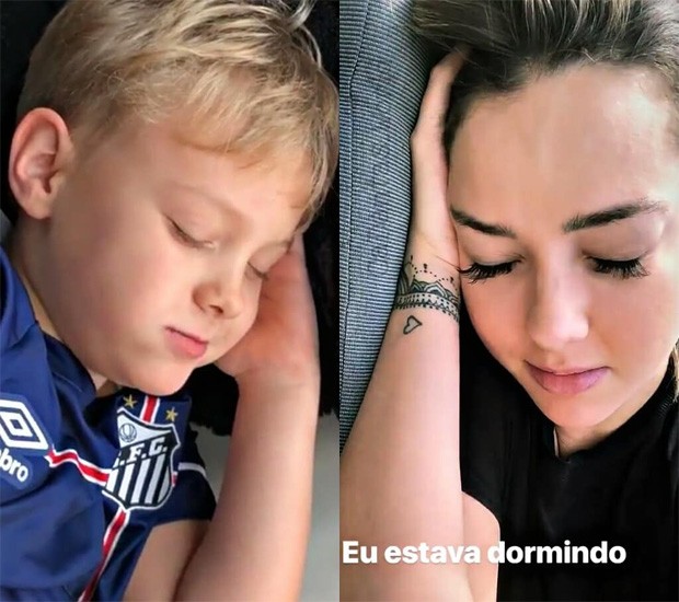Carol Dantas e Davi Lucca