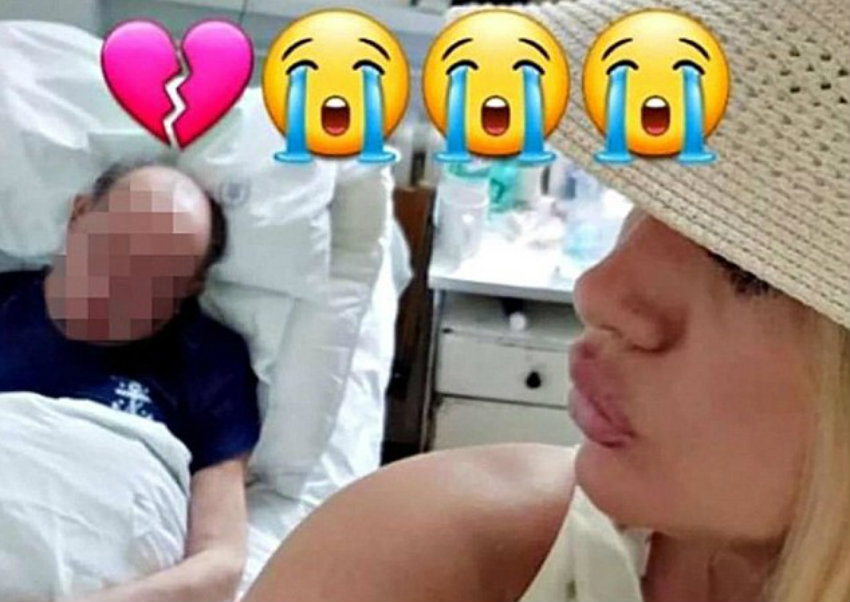 Modelo posta selfie no Instagram com pai morto