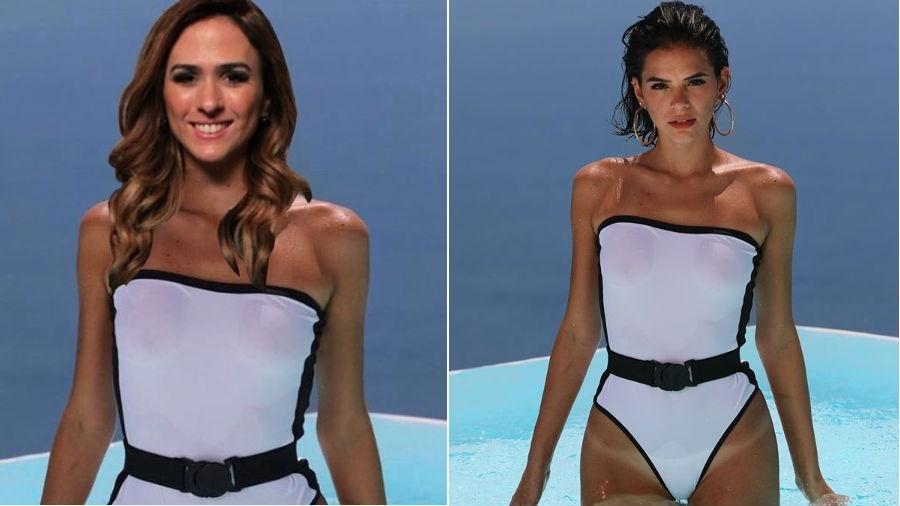 Tatá Werneck faz montagem com foto de Bruna Marquezine e diverte a atriz e Neymar