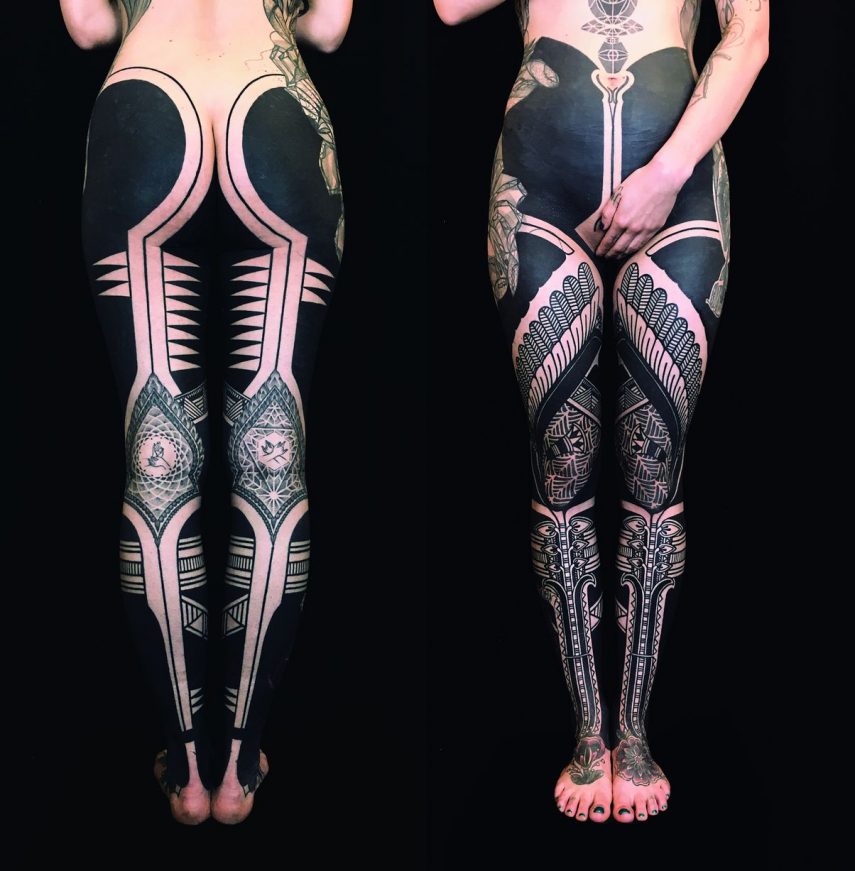 Tatuagens complexas do livro TTT Tattoo