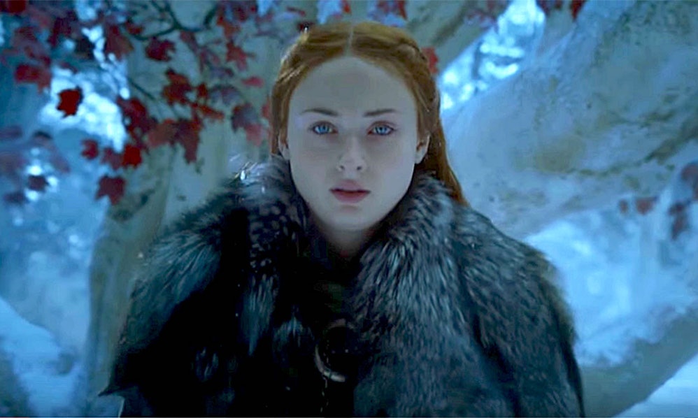 Sophie Turner diz que final de Game of Thrones deve deixar fãs "bem divididos"