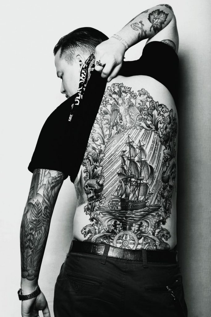 Tatuagens complexas do livro TTT Tattoo