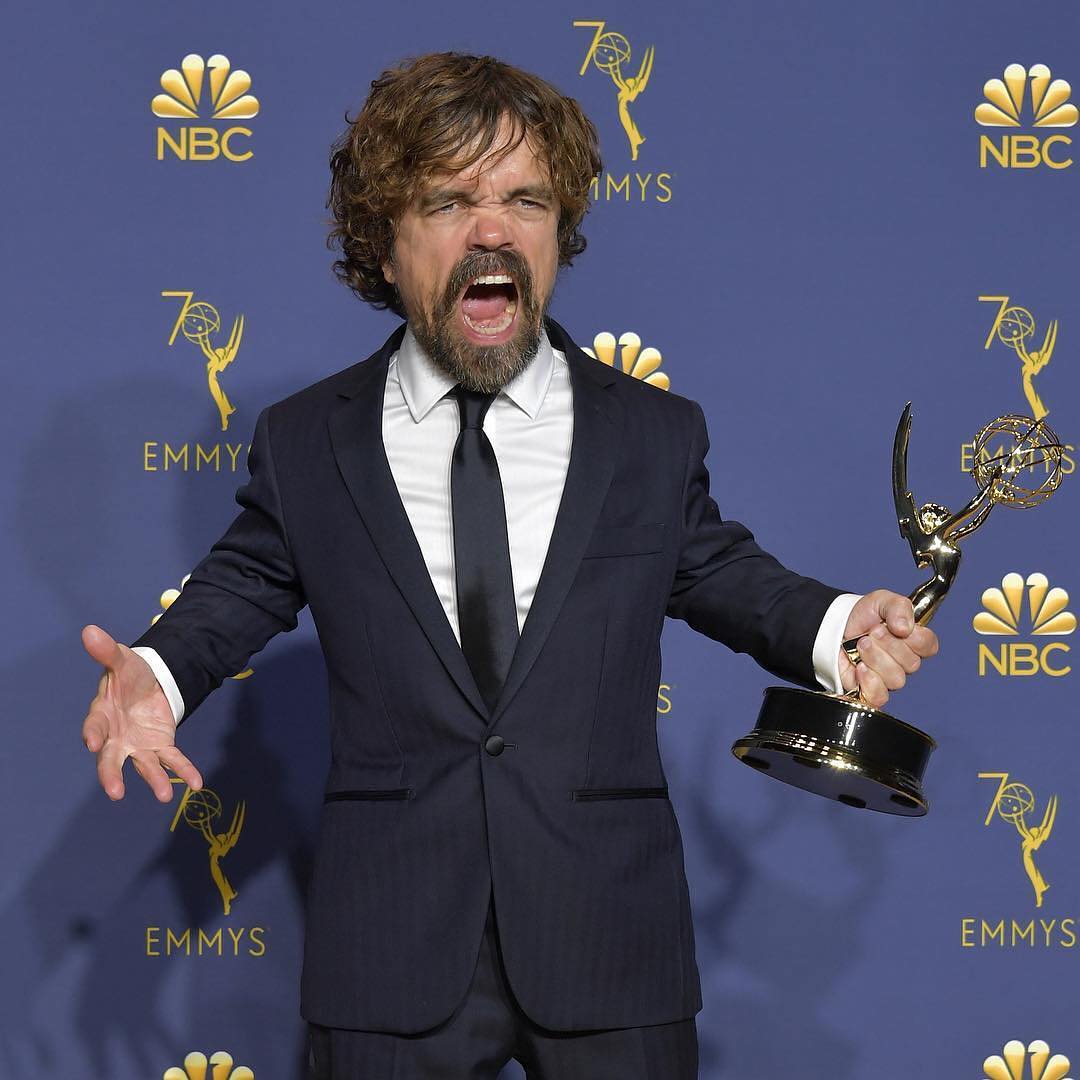 Após ganhar o Emmy, Peter Dinklage diz que ficou triste com fim de 'Game of Thrones'