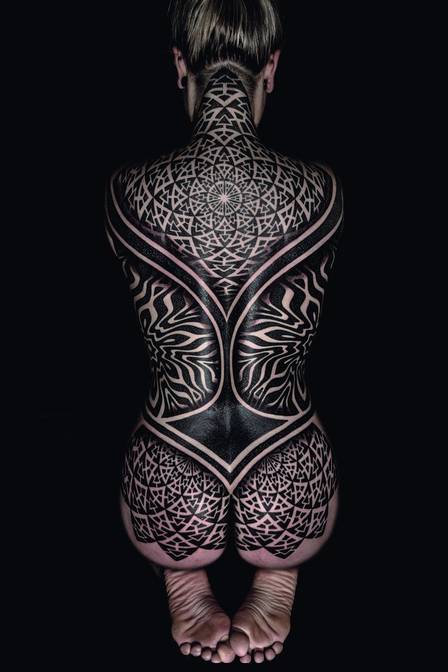 Tatuagens complexas do livro TTT Tattoo