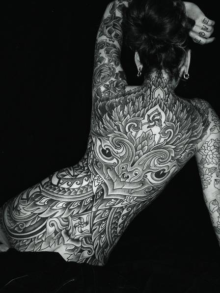 Tatuagens complexas do livro TTT Tattoo