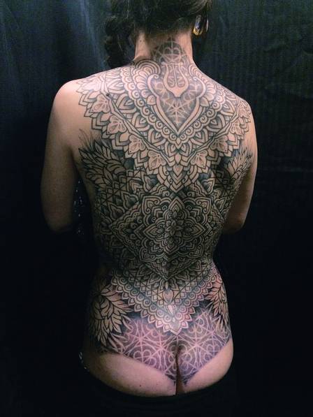 Tatuagens complexas do livro TTT Tattoo