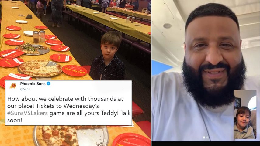 DJ Khaled mima garoto que ficou só em festa